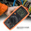 Digital Multimeter With High-Definition Backlight Data Retention And Protective Leather Case Auto Ranging Digital Multimeter For AC DC Voltage 6