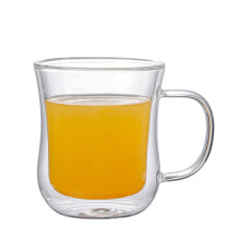 Căni termorezistente, căni de cafea cu pereți dubli și mâner mare și gros, perfecte pentru orice băutură, recipiente izolate elegante și