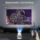 2025 New 5G 4K projector, smart HD LED WiFi Bluetooth HDMI. 2