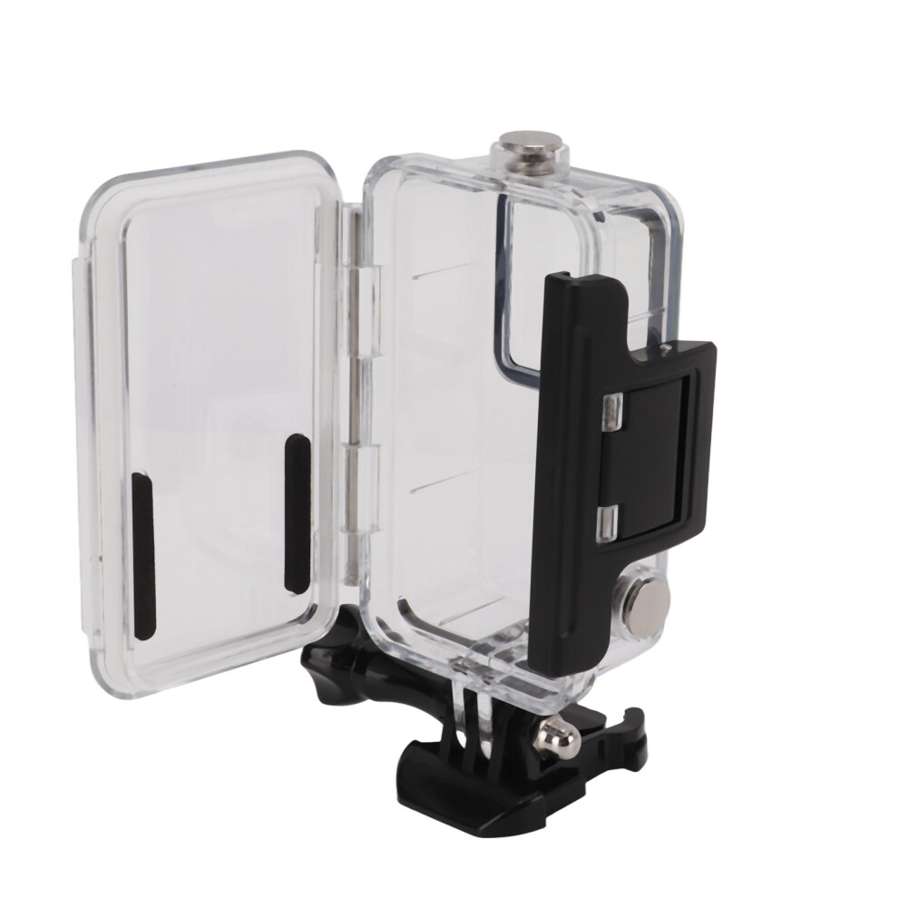 Waterproof Camera Case 60M Depth For Action 2 | Pc+Glass Shell 7891390432853