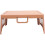 2Pcs Stable Orange Plastic Lap Desk for Bed Study and Work 2