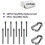 Pointes noires pour stylet Boox Pen2 Pro (10 pièces) 2