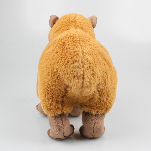 Ρεαλιστικό λούτρινο παιχνίδι Capybara με μαλακό βελούδο για παιδιά, δώρα διακοπών, 2