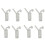8 Pcs Thick Handmade Heating Burner Oil Lamp 1