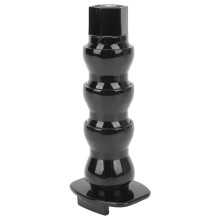 Schwanenhals-Klemm-Monopod 4-teiliger 1/4-Zoll-Gewinde Schwarz