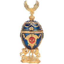 Elegant Enamel Diamond Decorative Box