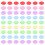 600Pcs Assorted Color Durable Chips Markers for Game Use 2