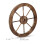 Wagenräder aus Holz, 60 cm, 2er-Set 4