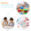 600Pcs Assorted Color Durable Chips Markers for Game Use 10