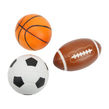 Kindersportbälle-Set – Schaum-Fußball, Rugby- und Basketball für Kleinkinder