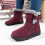 Γυναικείες μπότες χιονιού Willtoo Pu αδιάβροχες Winter Plus Velvet αντιολισθητικές ζεστές 1