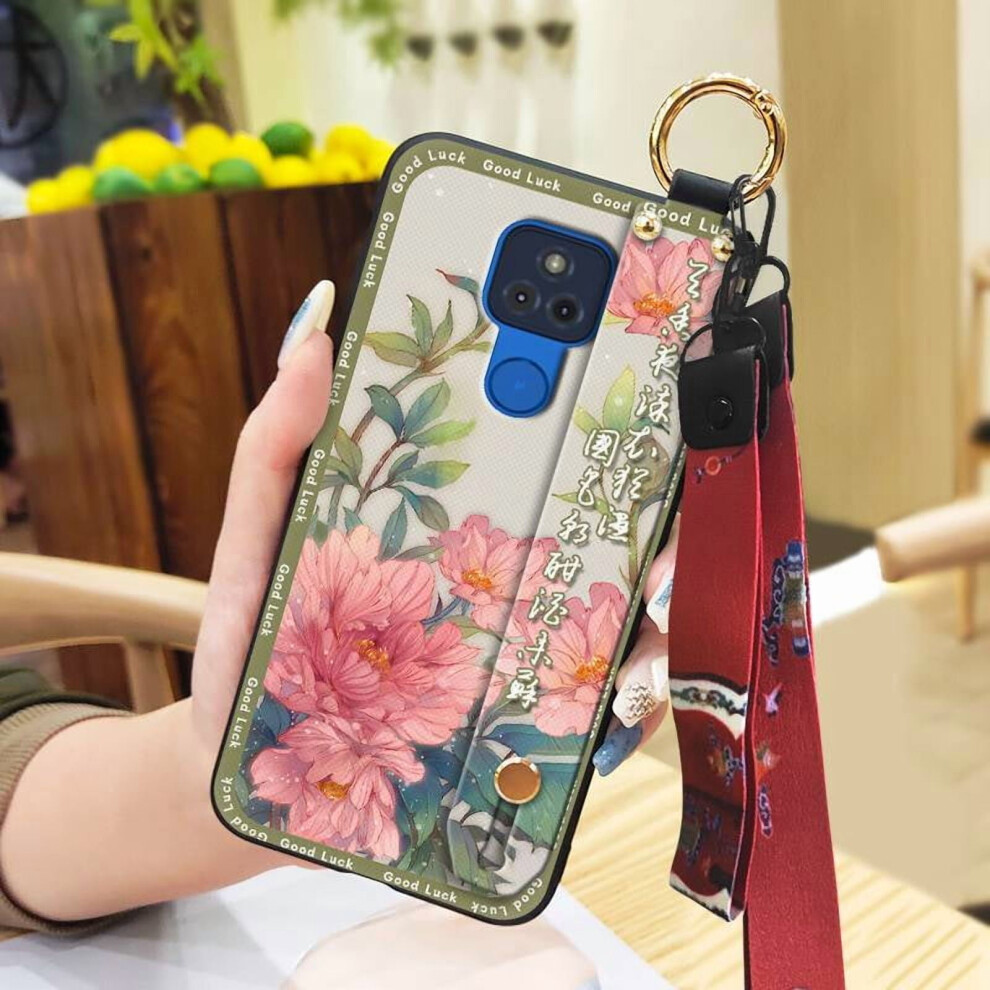 Moto G Play 2021 Phone Case With Kickstand And Wristband 939152658008