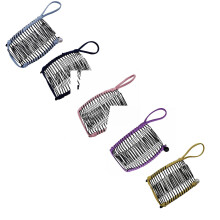 Pinzas para el cabello tipo banana (1-5 unidades) – Peinetas elásticas vintage para cabello grueso, fino y rizado, sujetador de coleta para