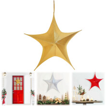 Decorazioni da parete, decorazioni natalizie a forma di stella da appendere, decorazioni natalizie a forma di stella, decorazioni natalizie 3D