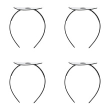 5 diademas para birrete de graduación: cintas para el cabello antideslizantes para sujetar el birrete, compatibles con birretes de graduación