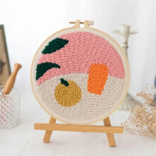 Punch Needle Embroidery Kit Leaves Pattern for Beginners