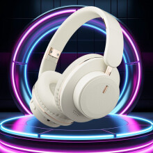 Draadloze Bluetooth-hoofdtelefoon met microfoon, over-ear ontwerp, opvouwbaar, lichtgewicht, ideaal voor op reis, thuis, op kantoor, met mobiele