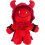 Pluș Coolkidd, roșu moale, 28 cm 1