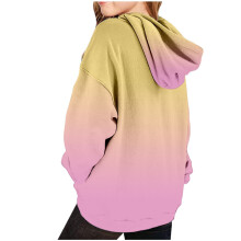 Hoodies for Teen Girls Trendy Preppy Hooded Sweatshirts Oversized Long Sleeve Shirts Gradient Clothes for Girls