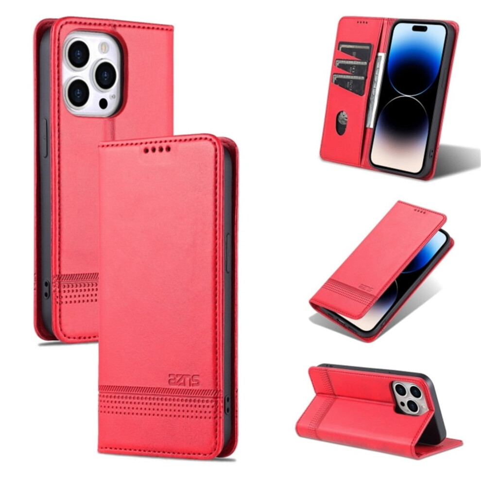 Iphone 14 Pro Pu Leather Wallet Case With Tpu Bumper And 919886067895
