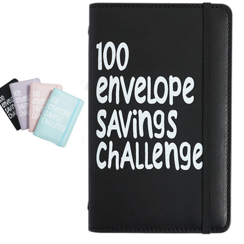 Money Saving Challenge Coin Envelope Set Budget Tracker 100