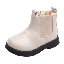Girls Boots Toddler Boots Boys and Girls Waterpoor Ankle Boots Solid Color Warm and Comfortable Side Zipper Booties Windproof Short Boots Girls Shoes
