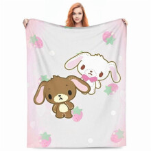 Sugarbunnies flanellen plaid, superwarm en zacht.