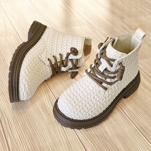 Children's Boots, Single Boots, Solid Color, Cute, Fashionable, Exquisite Short Boots