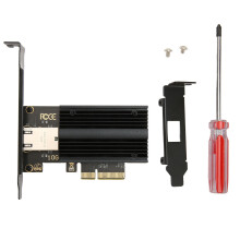 Placă Ethernet de 10 Gbps cu scalare laterală a receptorului, suport Wake On LAN, disipare excelentă a căldurii, suportă interfață PCIe X4X8X16