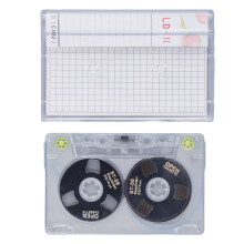 DIY Music Recording Cassette Tape Punk Rock Hip Hop Compatible46Minutes Clear Sound Low Noise Sturdy Polycarbonate Aluminum Alloy Frame Transparent