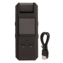 180Degree Rotatable Lens Body Camera, 4K Ultra HD Resolution Night Vision Infrared Lights WiFi Connectivity LCD Screen Playback for Loop Recording