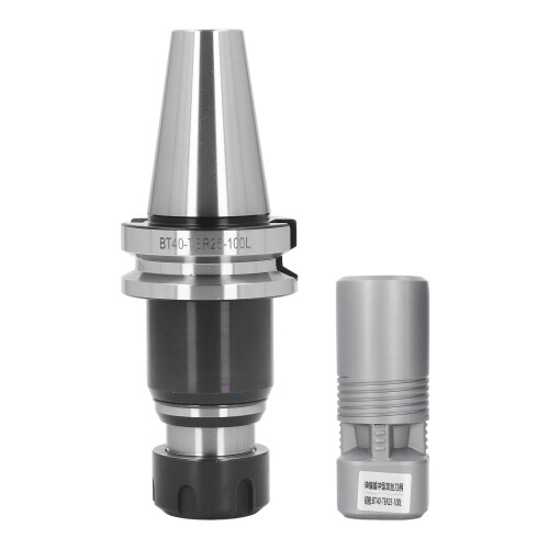 Universal Compatibility Drill Chuck With Integral Floating Tap Function BT40-TET25-100L Spring Loaded Tapping Holder For Multi Shaft Machines High