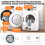 3kg Mini Vented Tumble Dryer 1350W 8 Programs NTC Sensor 65dB Wall Mountable White 7