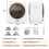 3kg Mini Vented Tumble Dryer 1350W 8 Programs NTC Sensor 65dB Wall Mountable White 9