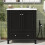 734687cm White Bathroom Cabinet Ceramic Sink Moisture Proof Large Storage 3