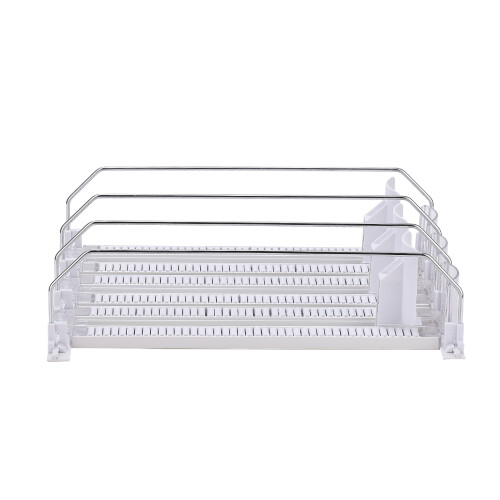 Automatic Fridge Organizer, ABS Stainless Steel Drink Pusher for Neat and Efficient Beverage Storage
