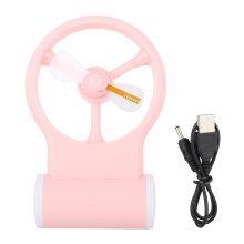 Rechargeable Handheld Fans, Mini Desk Fans For Travel And Office, Portable Misting Fans With LED Display Feature, Battery Operated, Durable