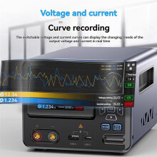 IPS3608 Lab Bench Power Supply 36V 8A 285W Adjustable Voltage Current Regulator with USB Type-C US Plug