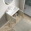 42cm Wall Mounted Vanity White Ceramic Sink Double Doors Open Shelf 5
