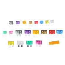 220pcs Blade Fuse Assortment 2/3/5/7.5/10/15/20/25/30/35AMP Small & Medium