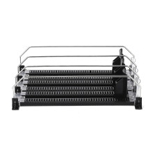 Effektiv boks- og flaskeholder i kjøleskapet, justerbar drikkeorganisator for drikkesamlingen din, automatisk skyvesystem for enkel tilgang