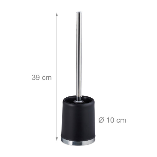 Set scopino WC con supporto, confezione da 3 2