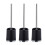Set scopino WC con supporto, confezione da 3 8