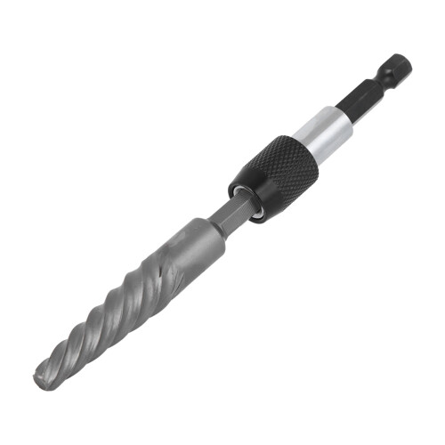Fine Thread Extractor Professional Screw Removal Quick Change Adapter Stud Puller Screw Extractor Impact Resistant Broken Bolt Removal Tool Portable 2