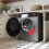 3. 3kg High-Performance Tumble Dryer PTC Heating Stainless Steel Drum Stackable Wall-Mountable 3