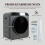 3. 3kg High-Performance Tumble Dryer PTC Heating Stainless Steel Drum Stackable Wall-Mountable 4