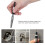 Fine Thread Extractor Professional Screw Removal Quick Change Adapter Stud Puller Screw Extractor Impact Resistant Broken Bolt Removal Tool Portable 8