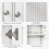 White Floor Standing Bathroom Cabinet Basket Door Adjustable Shelf 10