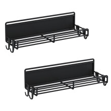 Magnetic Spice Organizer For Kitchen, Barbecue Accessory Organizer Space-Saving Outdoor Grill Tool Rack With Paper Towel Holder, Magnetic Kitchen