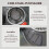 3. 3kg High-Performance Tumble Dryer PTC Heating Stainless Steel Drum Stackable Wall-Mountable 9